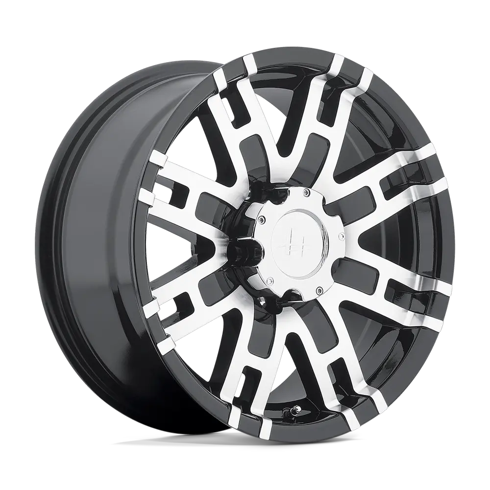 Helo HE835 22X9.5 6X139.7 ET 18mm Gloss Black Machined
