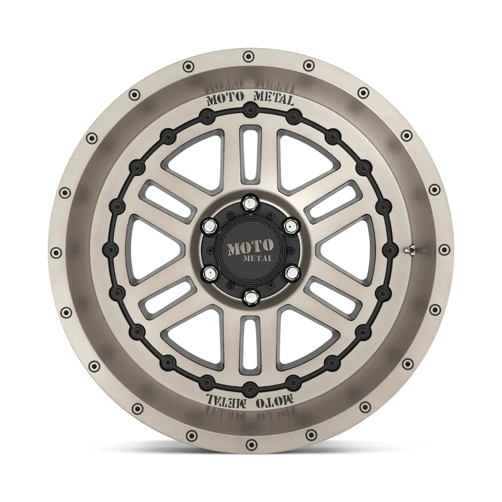 Moto Metal MO800 Deep Six 20X10 6X135 ET -18mm Satin Black With Bronze Tint thumbnail 3
