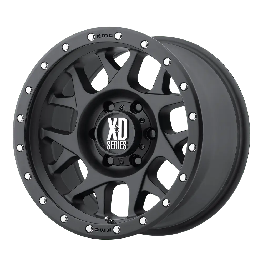 XD XD127 Bully 18X9 6X139.7 ET 18mm Satin Black With Reinforcing Ring