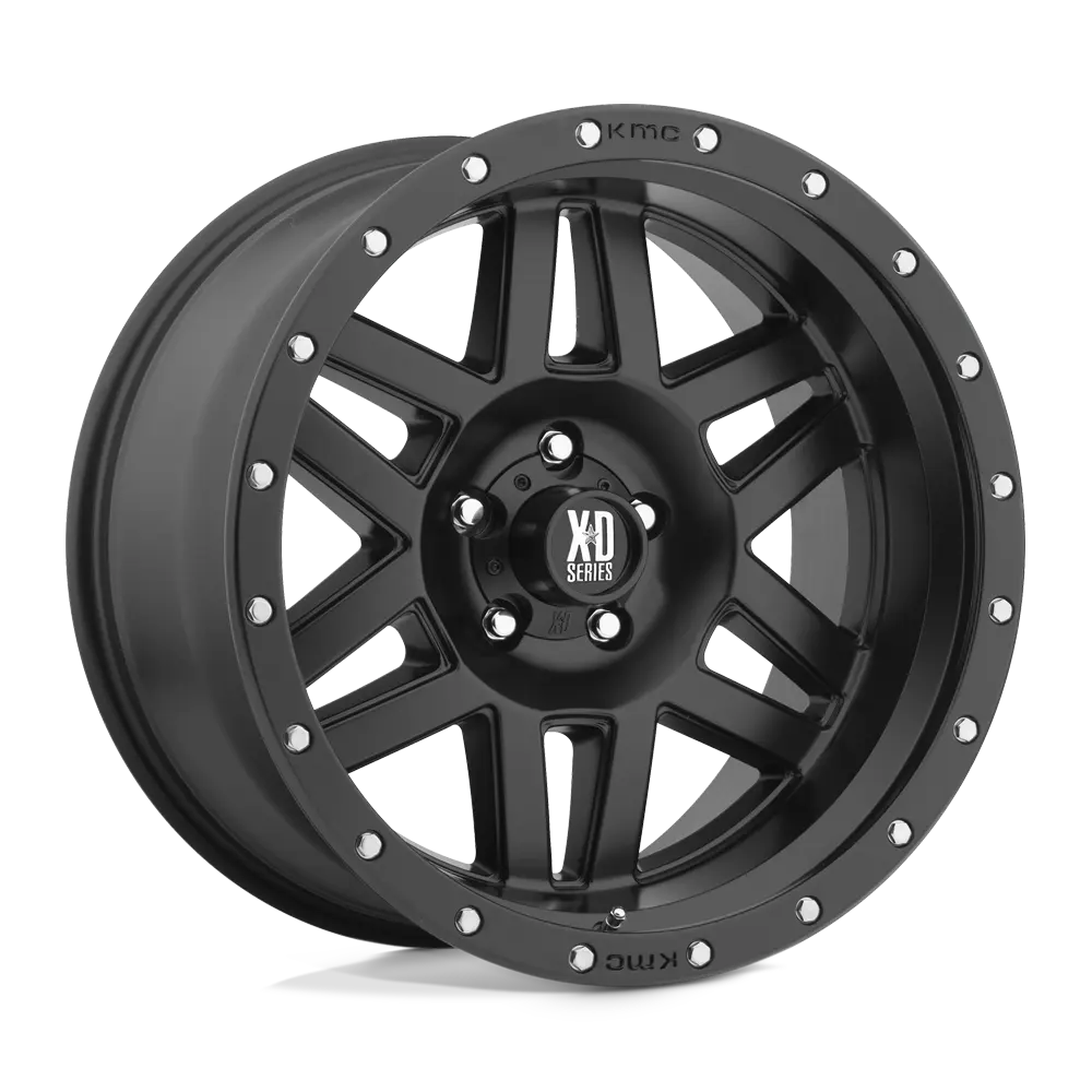 XD XD128 Machete 16X8 8X165.1 ET 0mm Satin Black With Reinforcing Ring