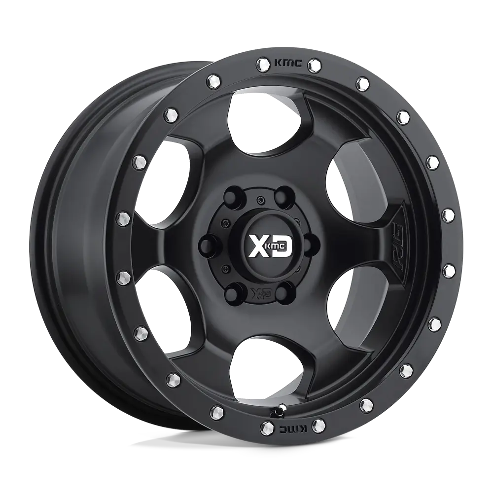 XD XD131 RG1 17X9 6X139.7 ET -12mm Satin Black With Reinforcing Ring