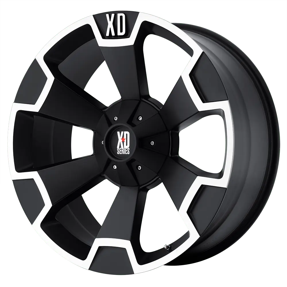 XD XD803 Thump 20X9 5X150 ET 35mm Matte Black Machined