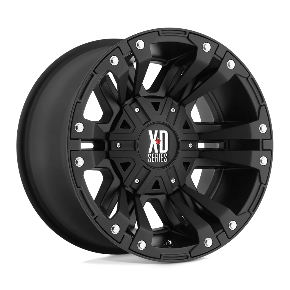 XD XD822 Monster 17X9 5X139.7 ET -12mm Matte Black