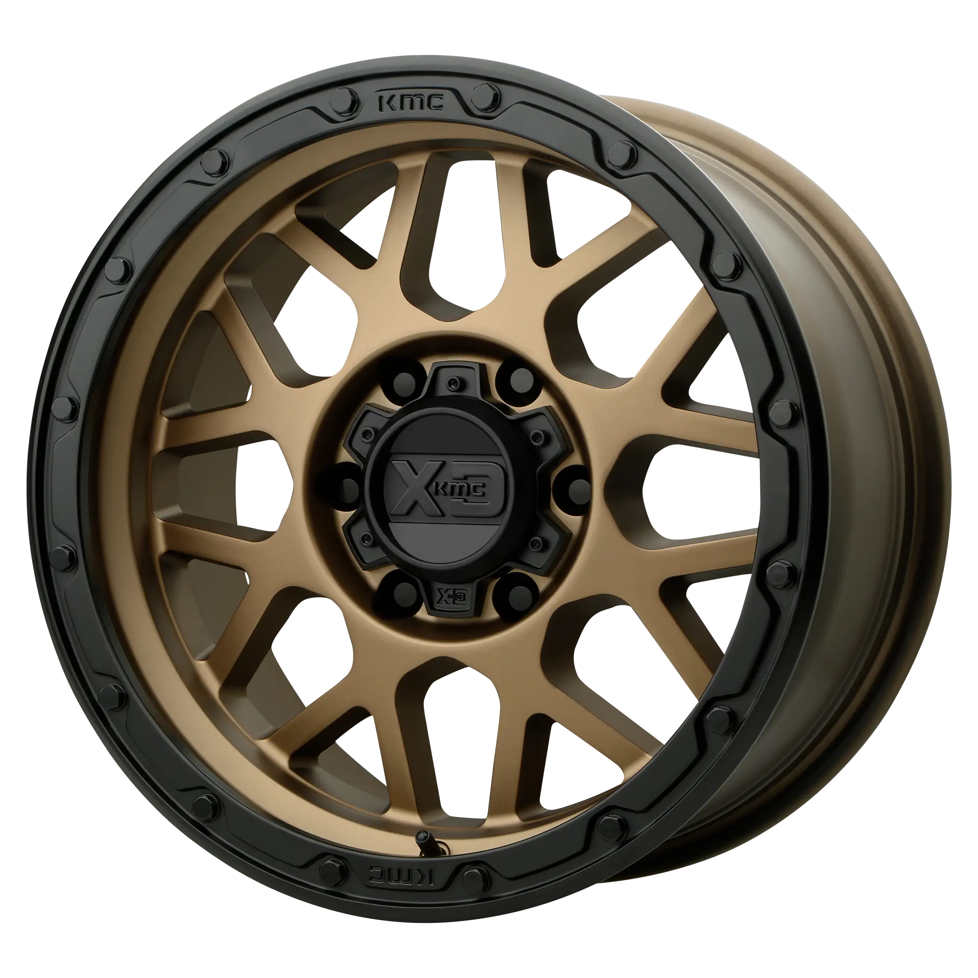 XD XD135 Grenade 20X9 6X114.3 ET 18mm Matte Bronze Matte Black Lip