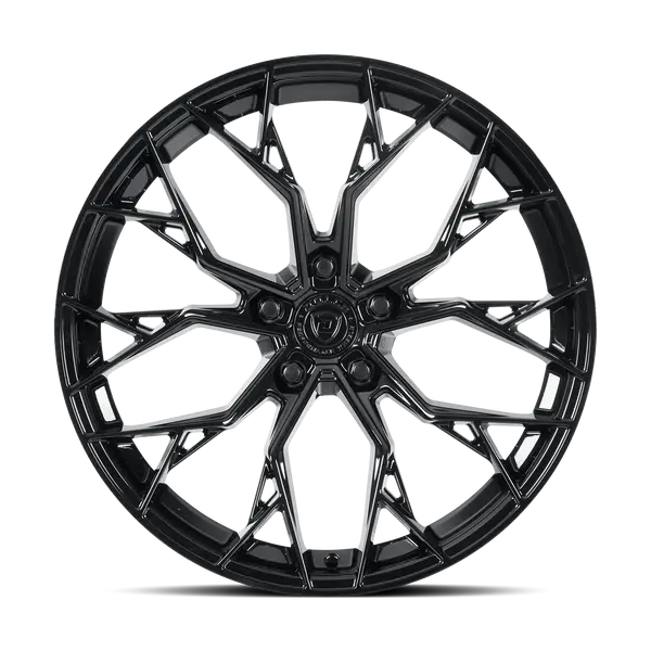 Dolce Aria 18X8.5 5X120 ET 35mm Gloss Black thumbnail 2