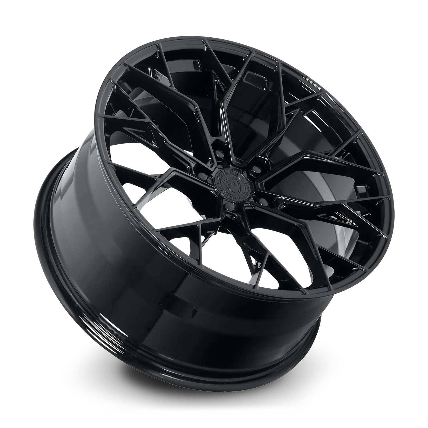 Dolce Aria 18X8.5 5X120 ET 35mm Gloss Black thumbnail 3