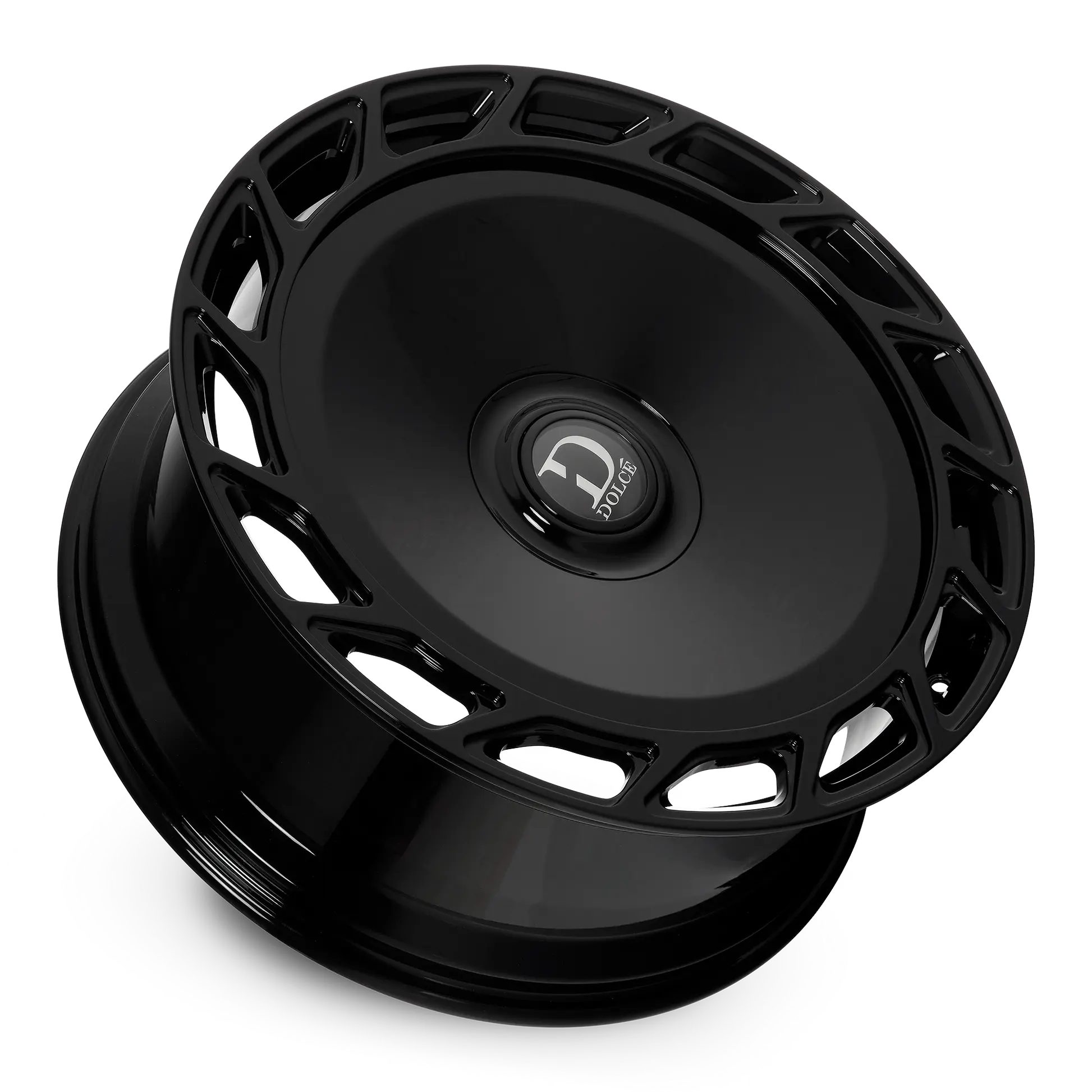 Dolce Bigboy 24X10 6X135 / 6X139.7 ET 35mm Gloss Black miniature 3