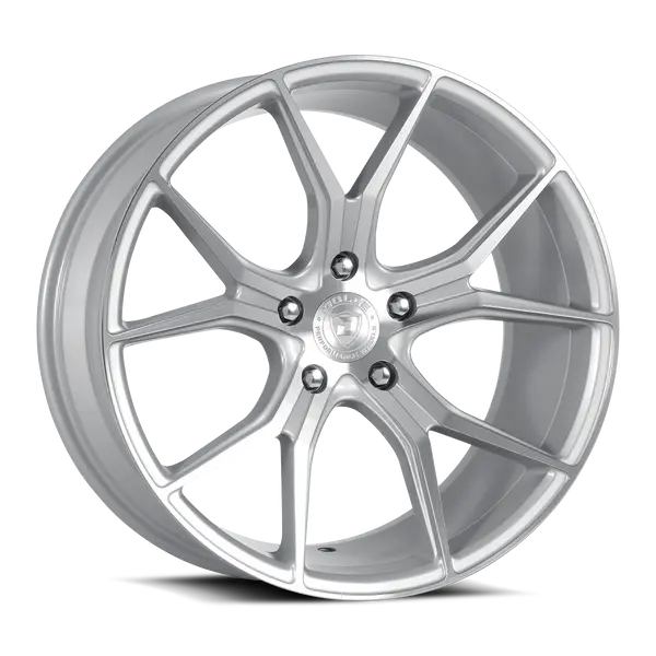 Dolce Element 18X8.5 5X120 ET 35mm Gloss Silver Machined Face - image principale du produit