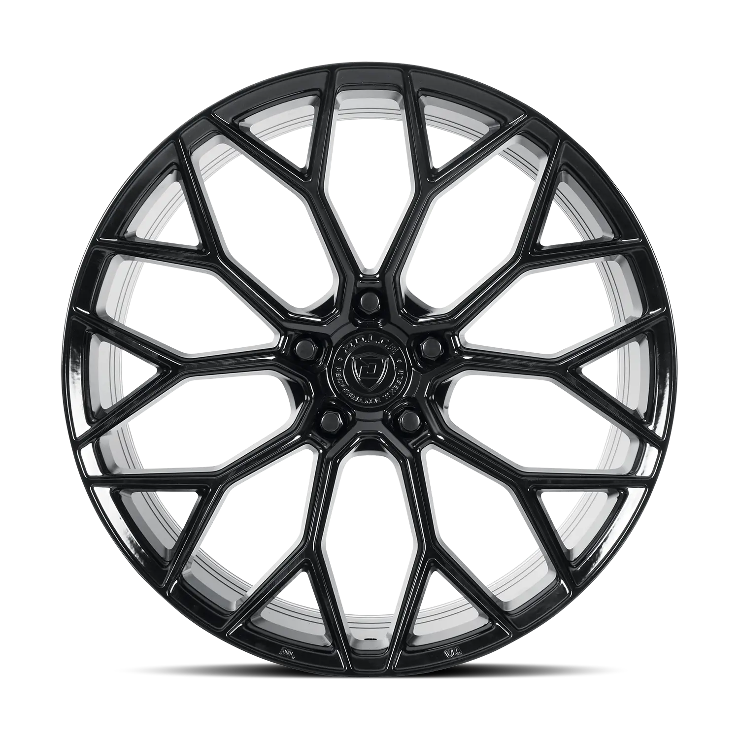 Dolce Pista 18X8.5 5X114.3 ET 35mm Gloss Black thumbnail 2