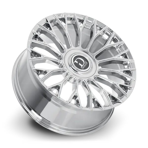 Dolce Roma 22X9 5X115 / 5X120 ET 15mm Chrome miniature 3