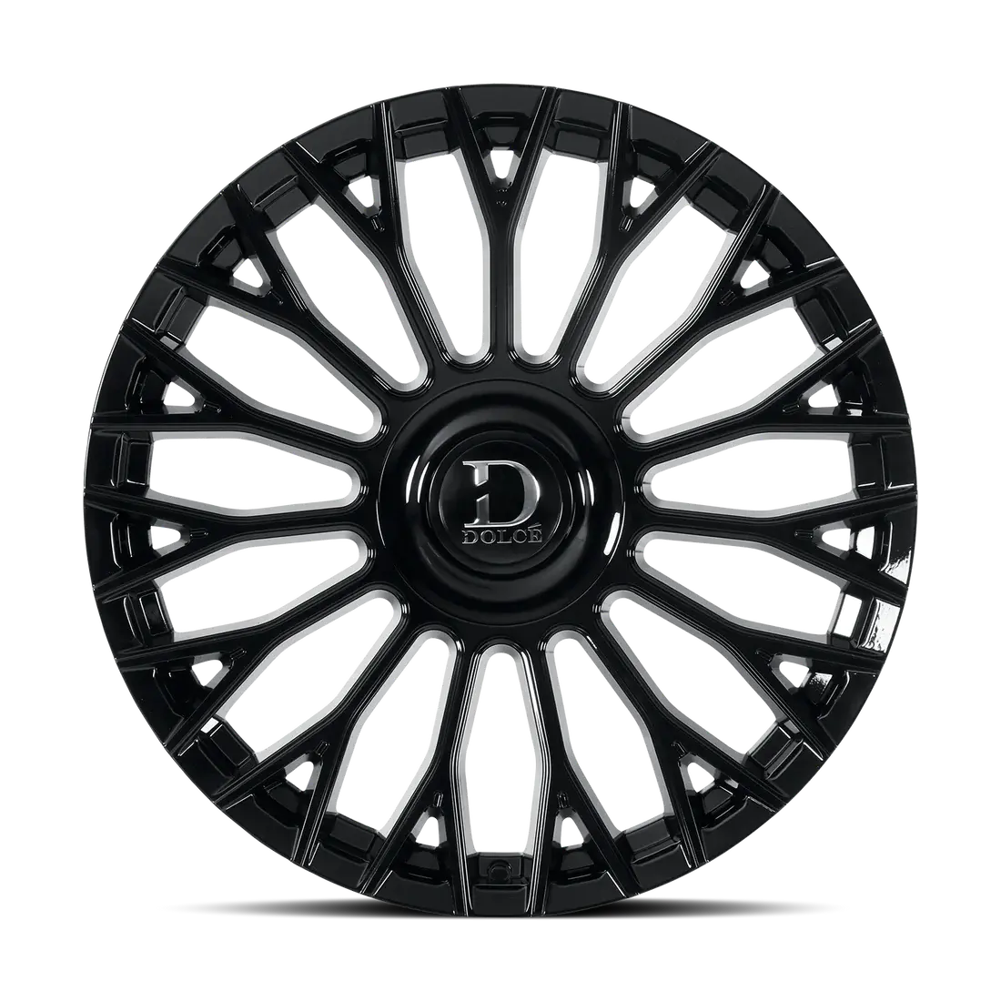 Dolce Roma 22X9 5X108 / 5X112 ET 35mm Gloss Black thumbnail 2