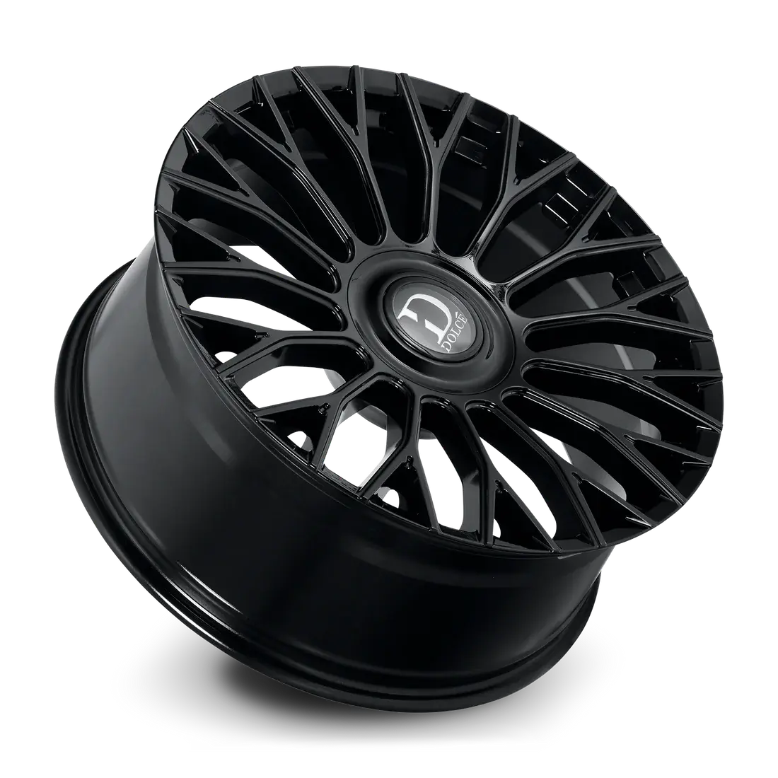 Dolce Roma 22X9 5X108 / 5X112 ET 35mm Gloss Black thumbnail 3