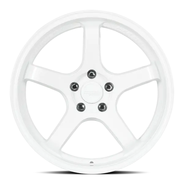 Katana Wheels HR05 18X10.5 5X114.3 ET 22mm Gloss White miniature 2