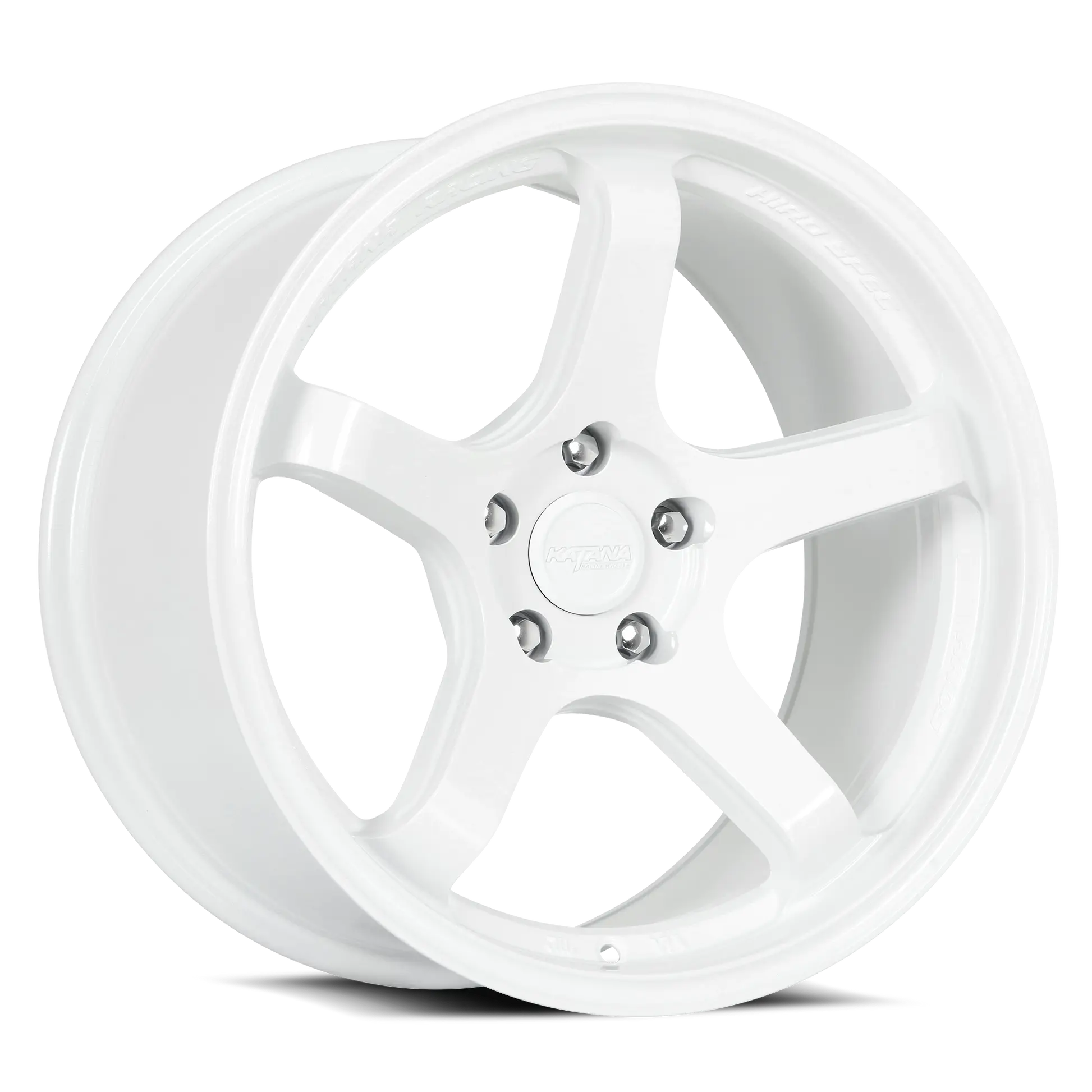 Katana Wheels HR05 18X10.5 5X120 ET 22mm Gloss White