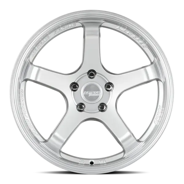 Katana Wheels HR05 18X8.5 5X120 ET 35mm Hyper Silver thumbnail 2