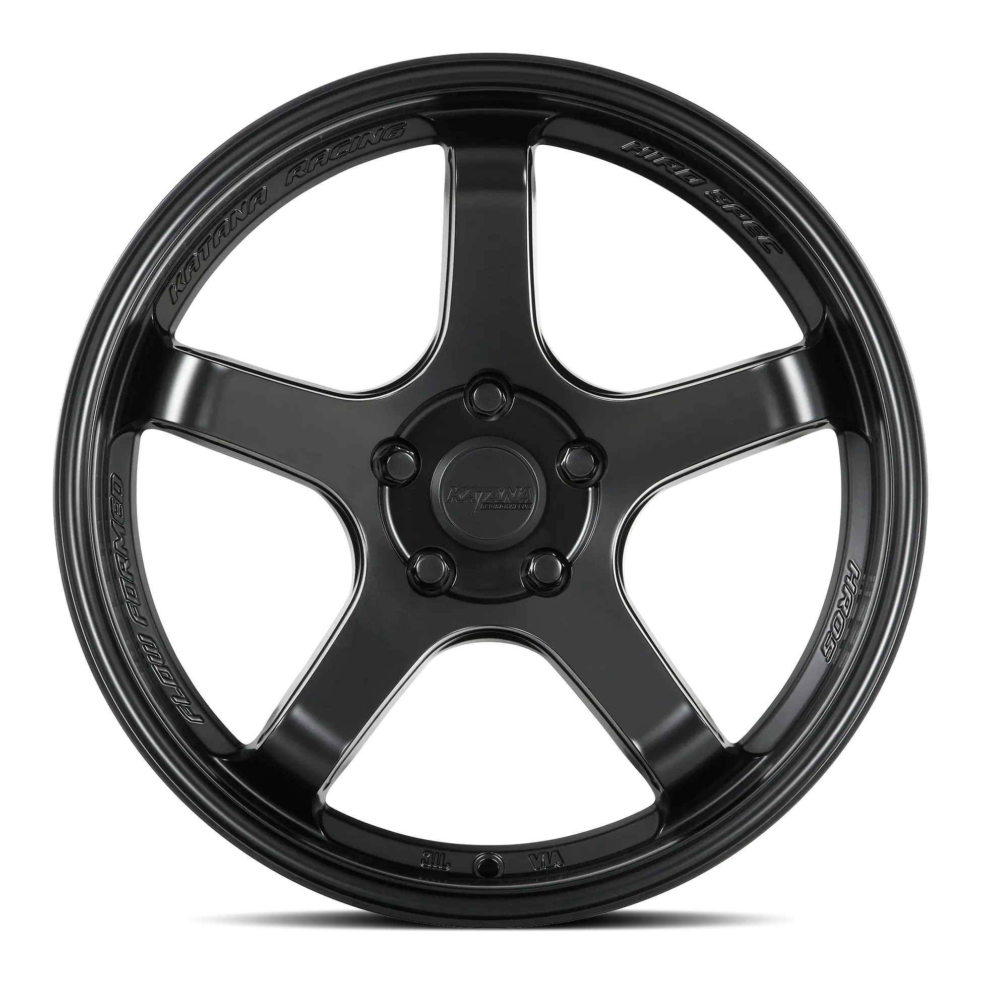 Katana Wheels HR05 18X8.5 5X120 ET 35mm Matte Black miniature 2