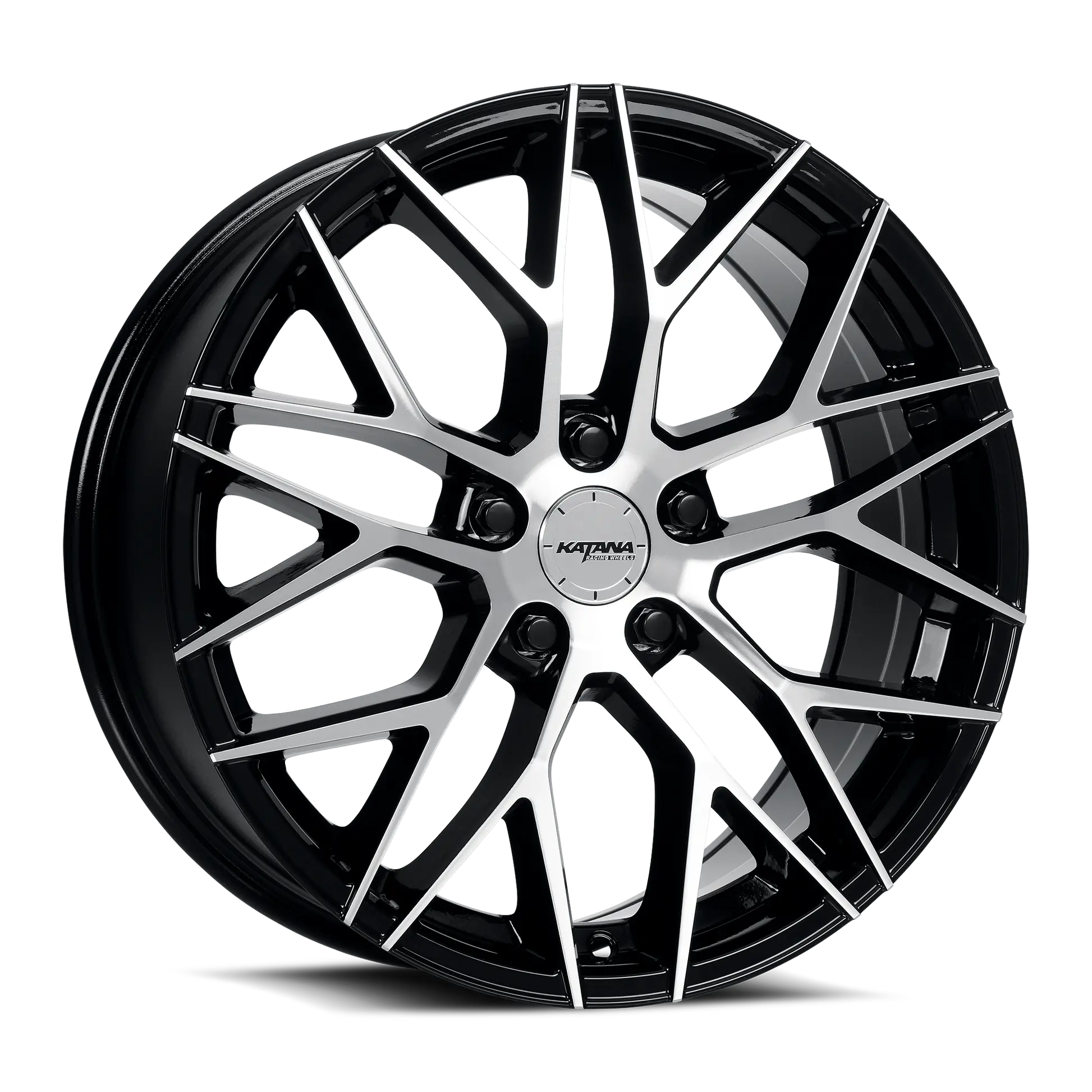 Katana Wheels KR01 20X8.5 5X114.3 ET 40mm Gloss Black Machined Face