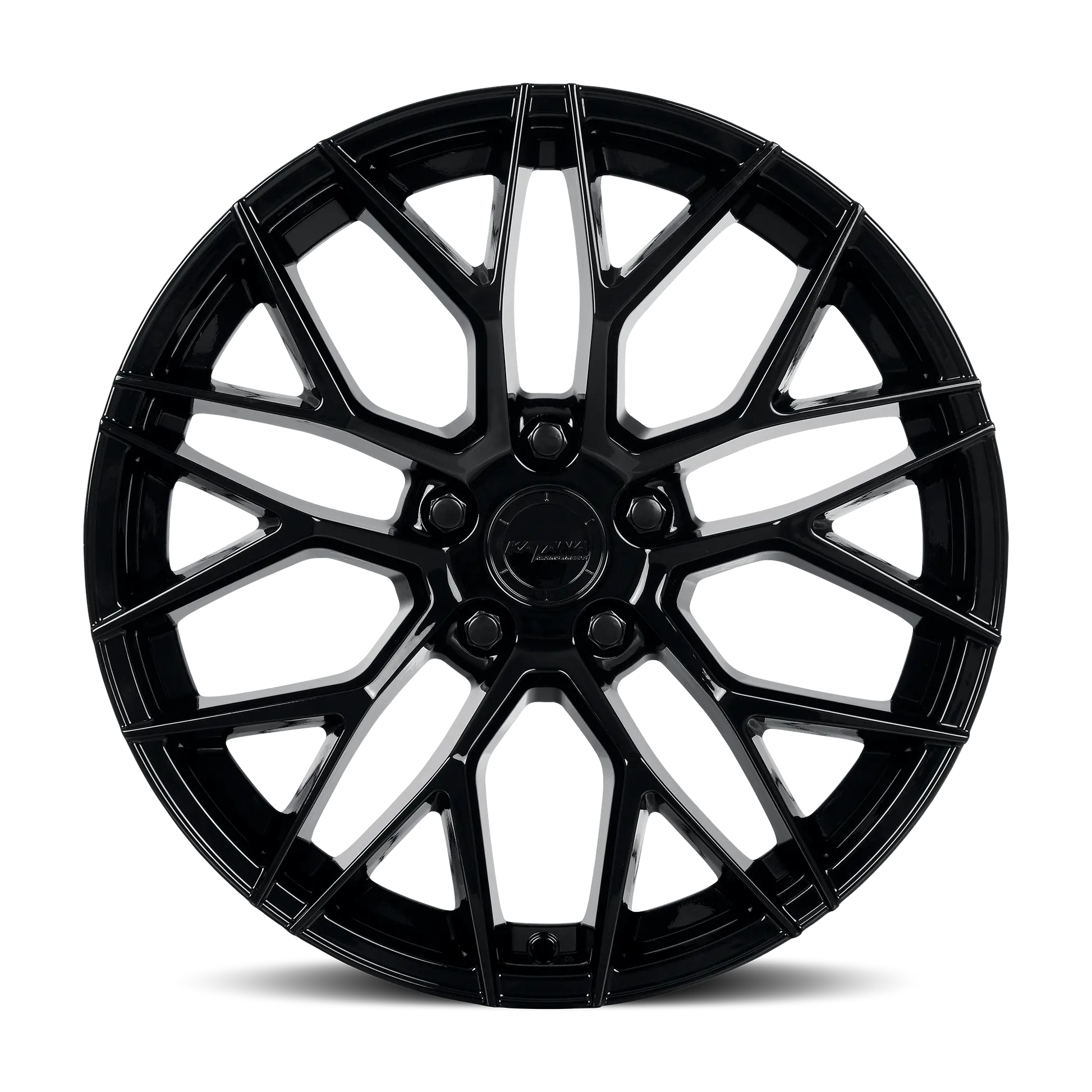Katana Wheels KR01 20X8.5 5X114.3 ET 40mm Gloss Black miniature 2