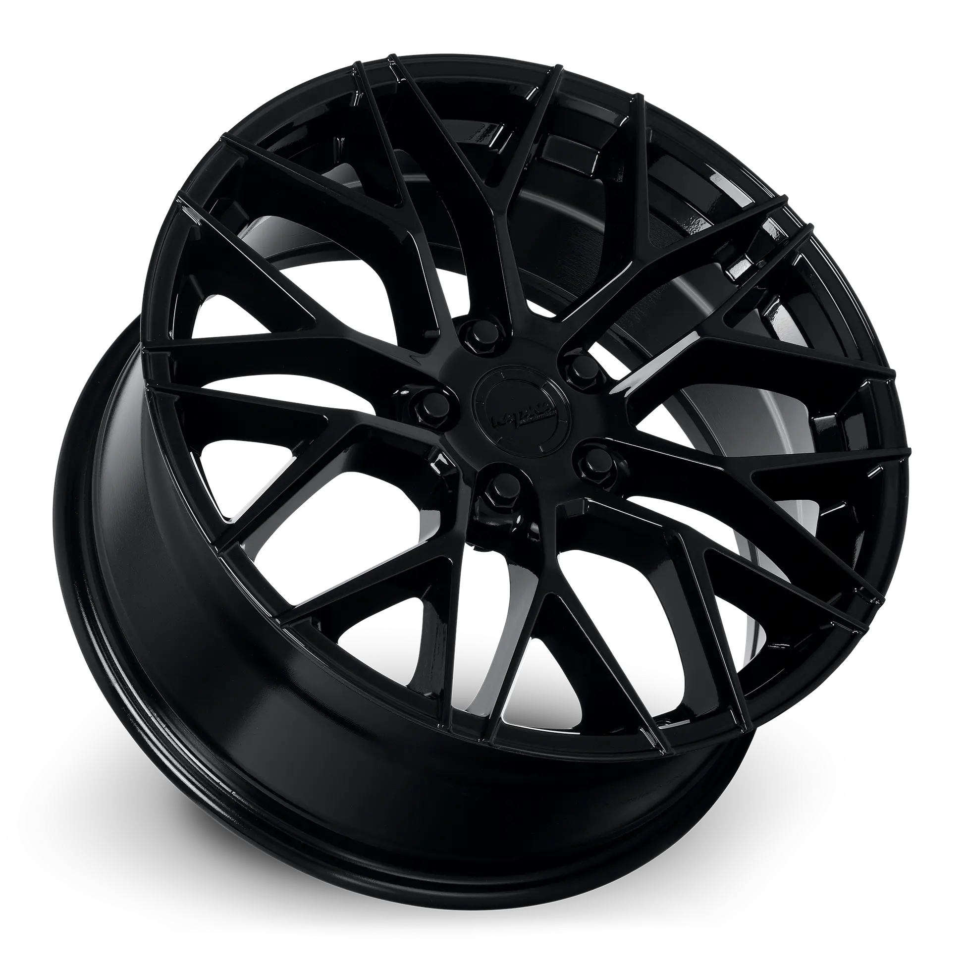 Katana Wheels KR01 20X8.5 5X114.3 ET 40mm Gloss Black miniature 3