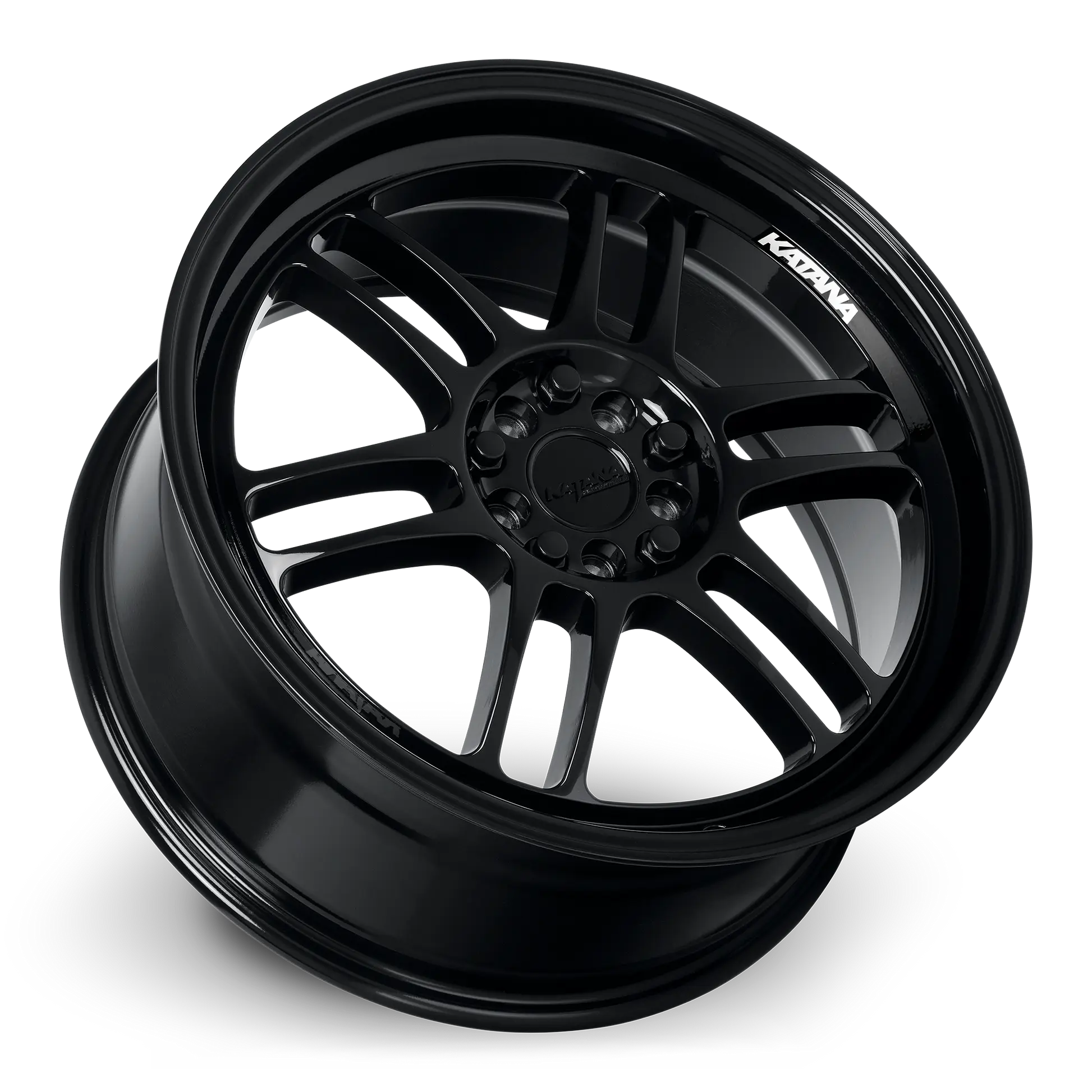 Katana Wheels KR02 18X8 5X114.3 / 5X120 ET 40mm Gloss Black thumbnail 3