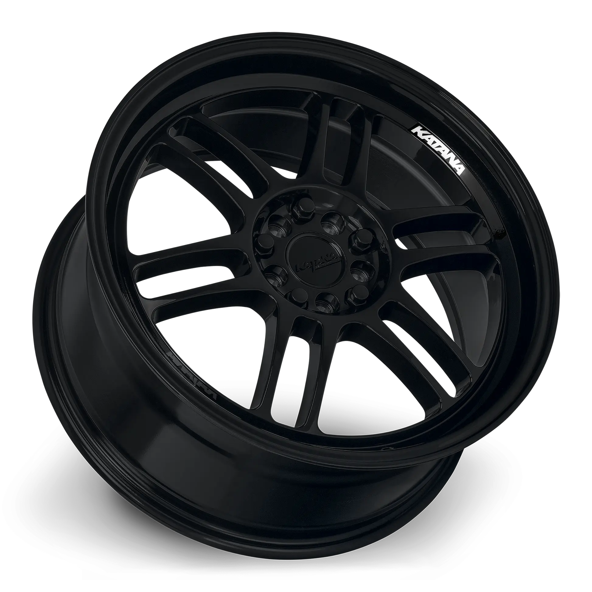 Katana Wheels KR02 17X7.5 5X108 / 5X114.3 ET 40mm Matte Black thumbnail 3