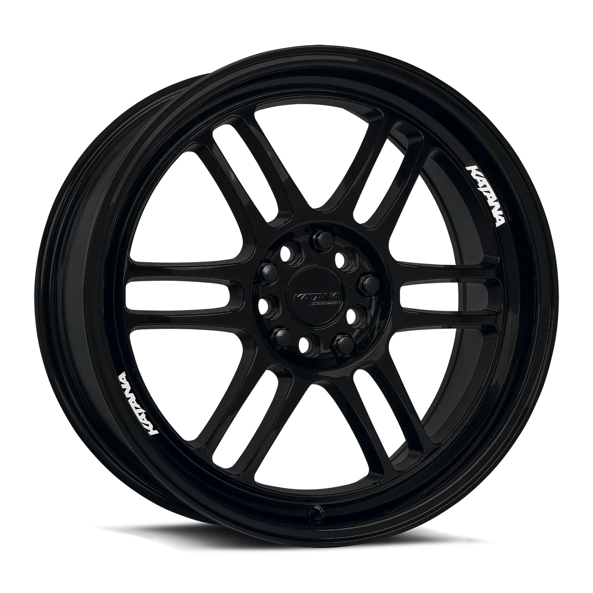 Katana Wheels KR02 17X7.5 5X108 / 5X114.3 ET 40mm Matte Black