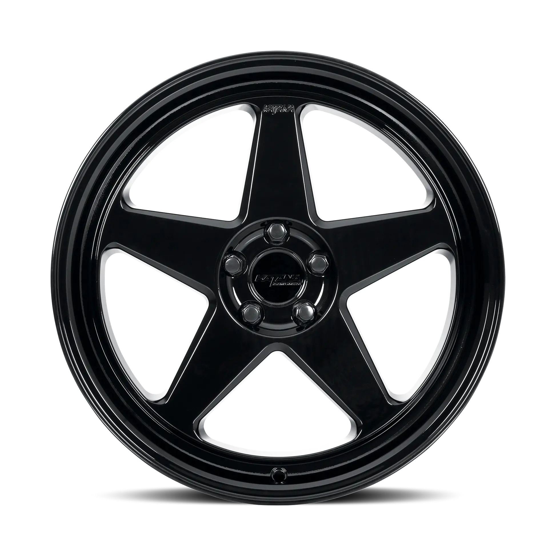 Katana Wheels KR03 20X8.5 5X114.3 ET 40mm Gloss Black miniature 2