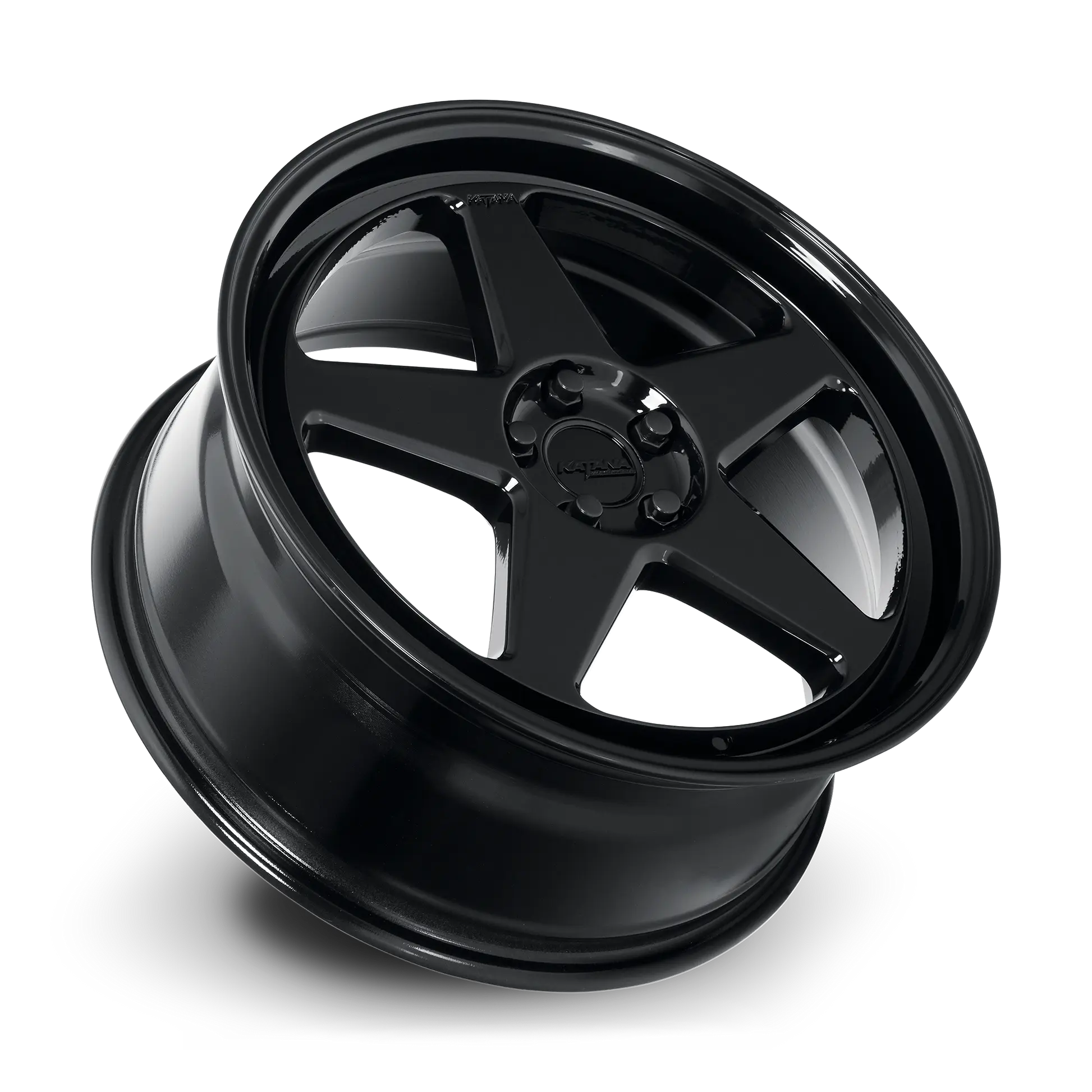 Katana Wheels KR03 20X8.5 5X114.3 ET 40mm Gloss Black miniature 3