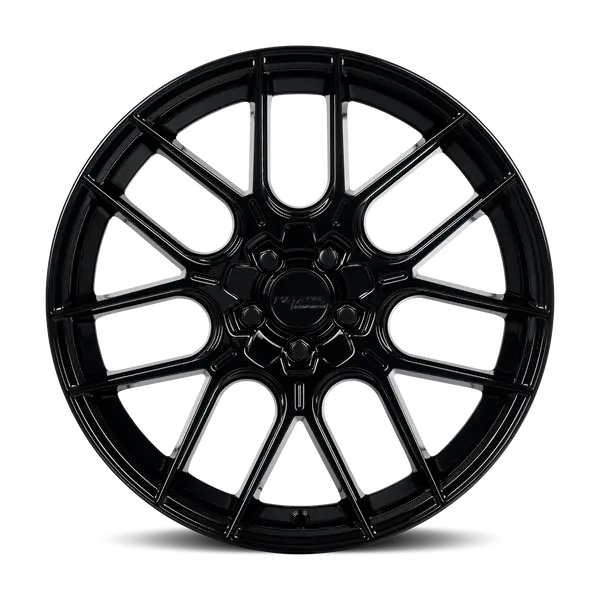 Katana Wheels KR04 20X8.5 5X110 / 5X114.3 ET 40mm Gloss Black miniature 2