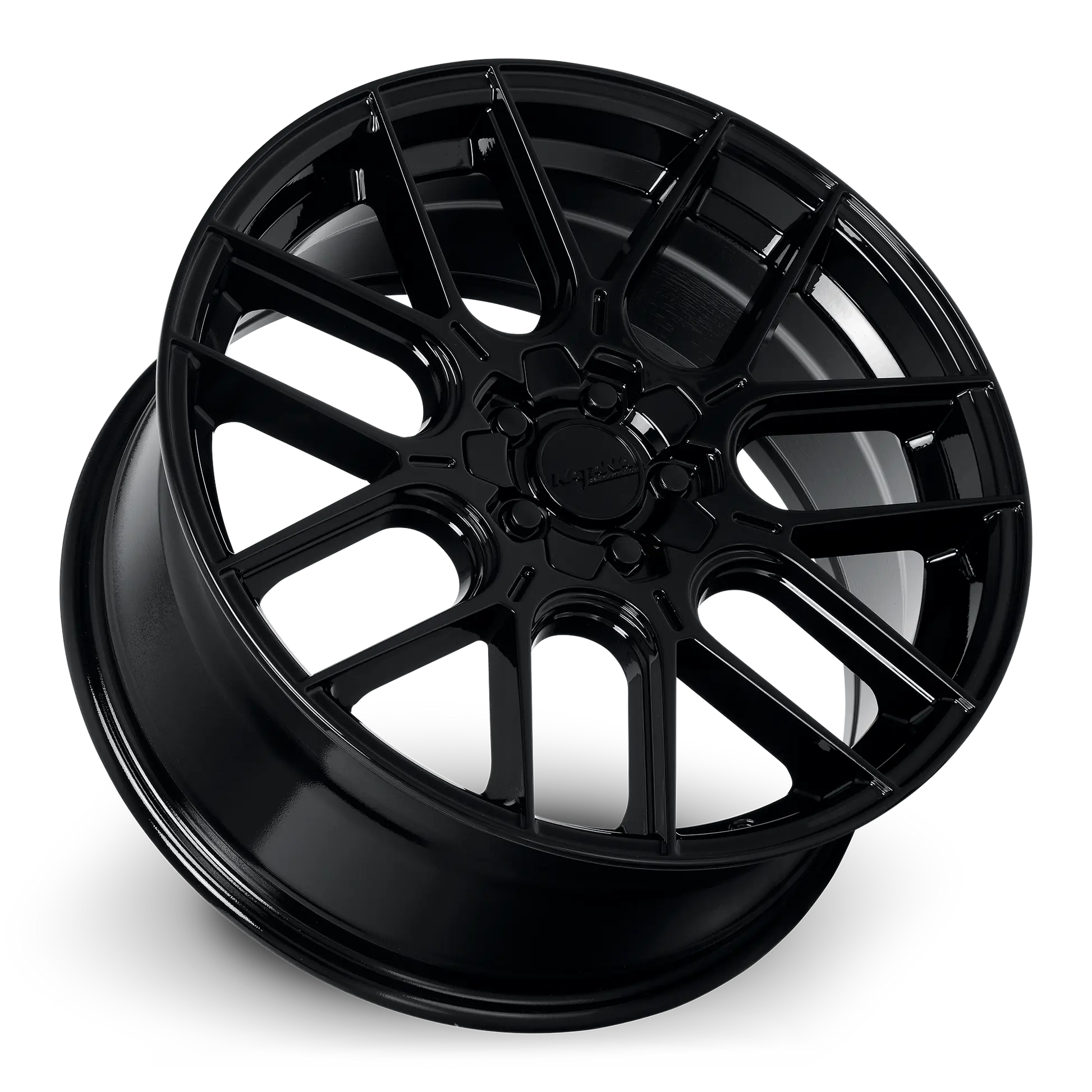 Katana Wheels KR04 20X8.5 5X110 / 5X114.3 ET 40mm Gloss Black miniature 3