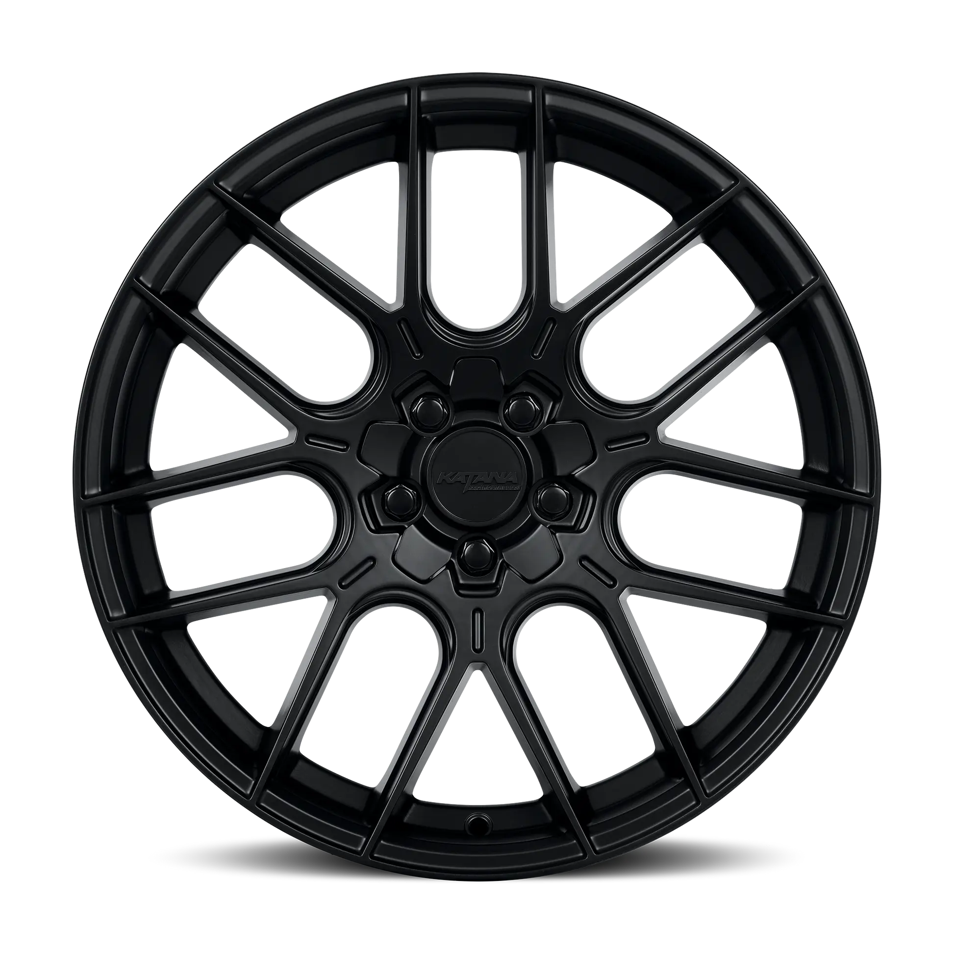 Katana Wheels KR04 20X8.5 5X114.3 / 5X120 ET 40mm Matte Black miniature 2