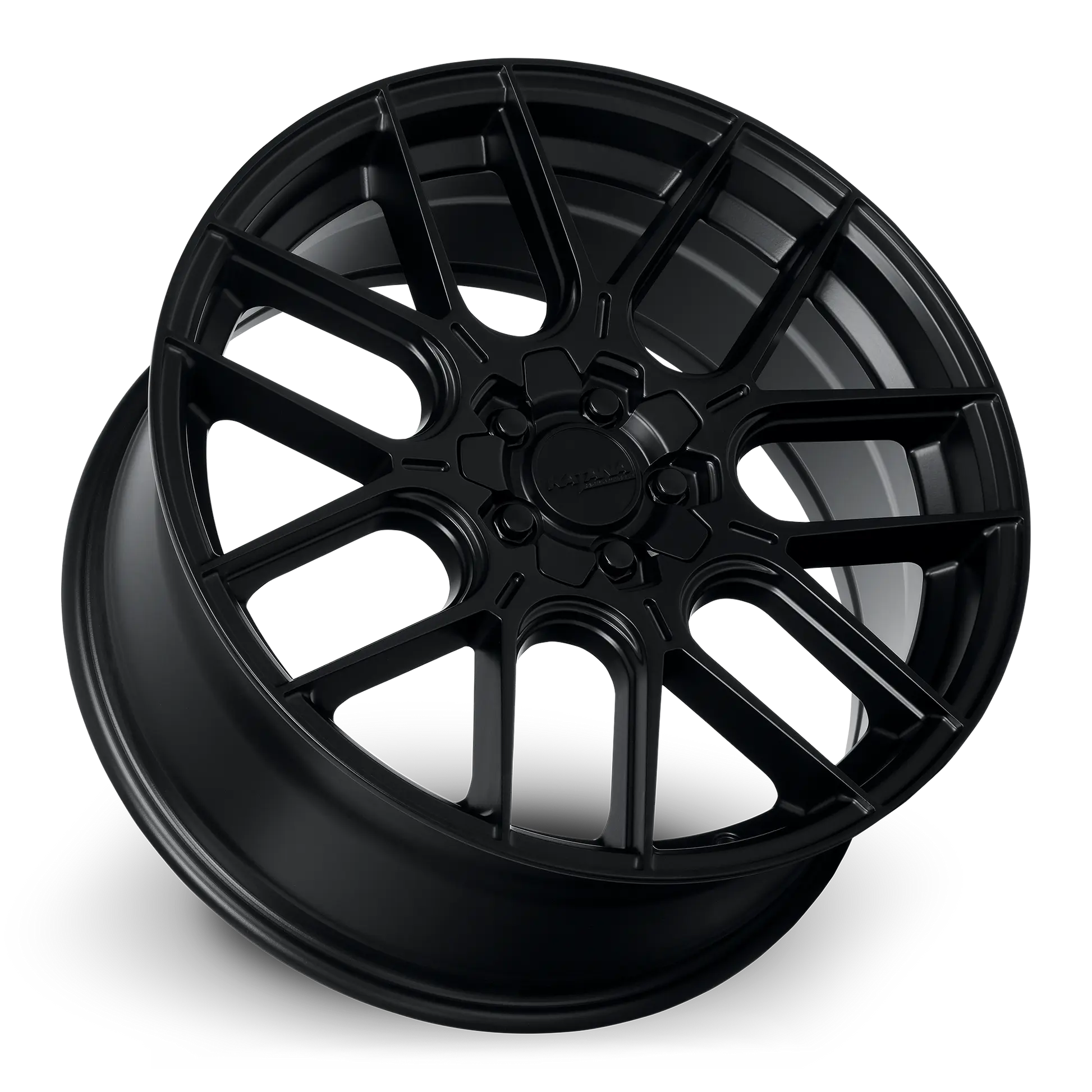 Katana Wheels KR04 20X8.5 5X114.3 / 5X120 ET 40mm Matte Black miniature 3