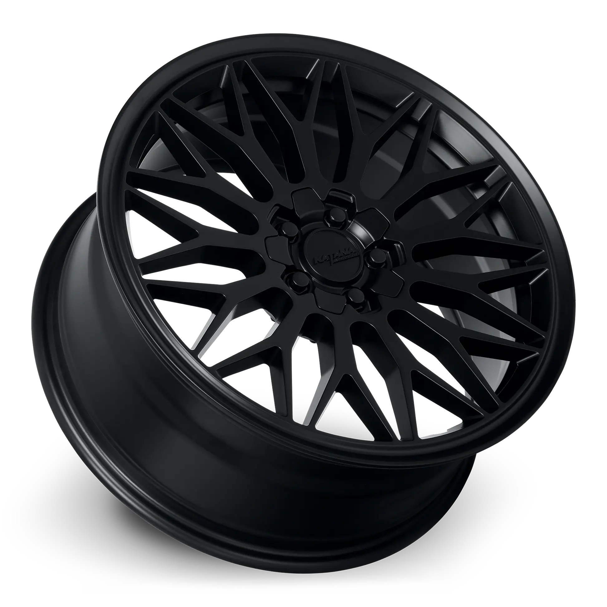 Katana Wheels KR05 18X8 5X114.3 / 5X120 ET 40mm Matte Black thumbnail 3