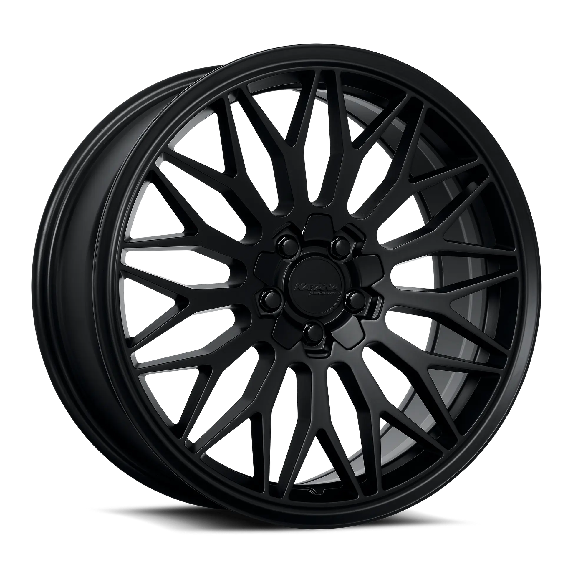 Katana Wheels KR05 18X8 5X114.3 / 5X120 ET 40mm Matte Black
