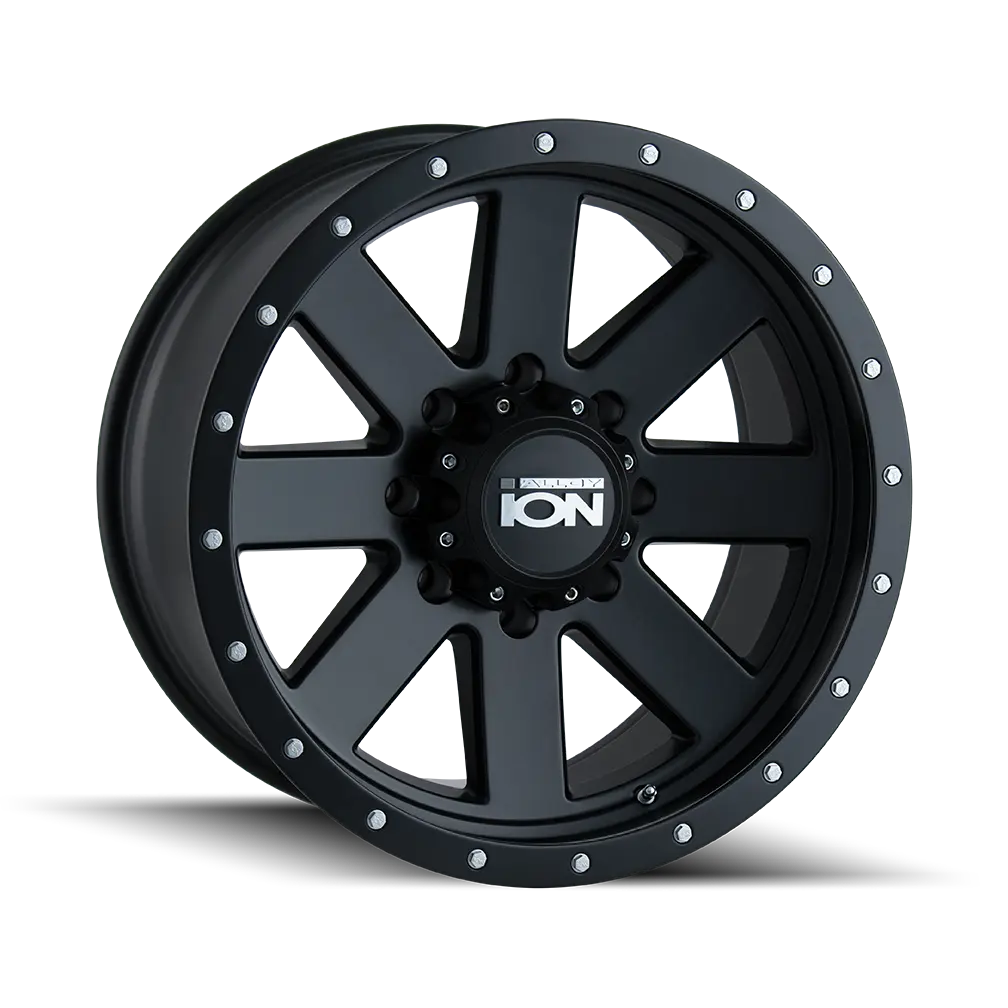 Ion Alloy 134 20X9 6X120 ET 18mm Matte Black