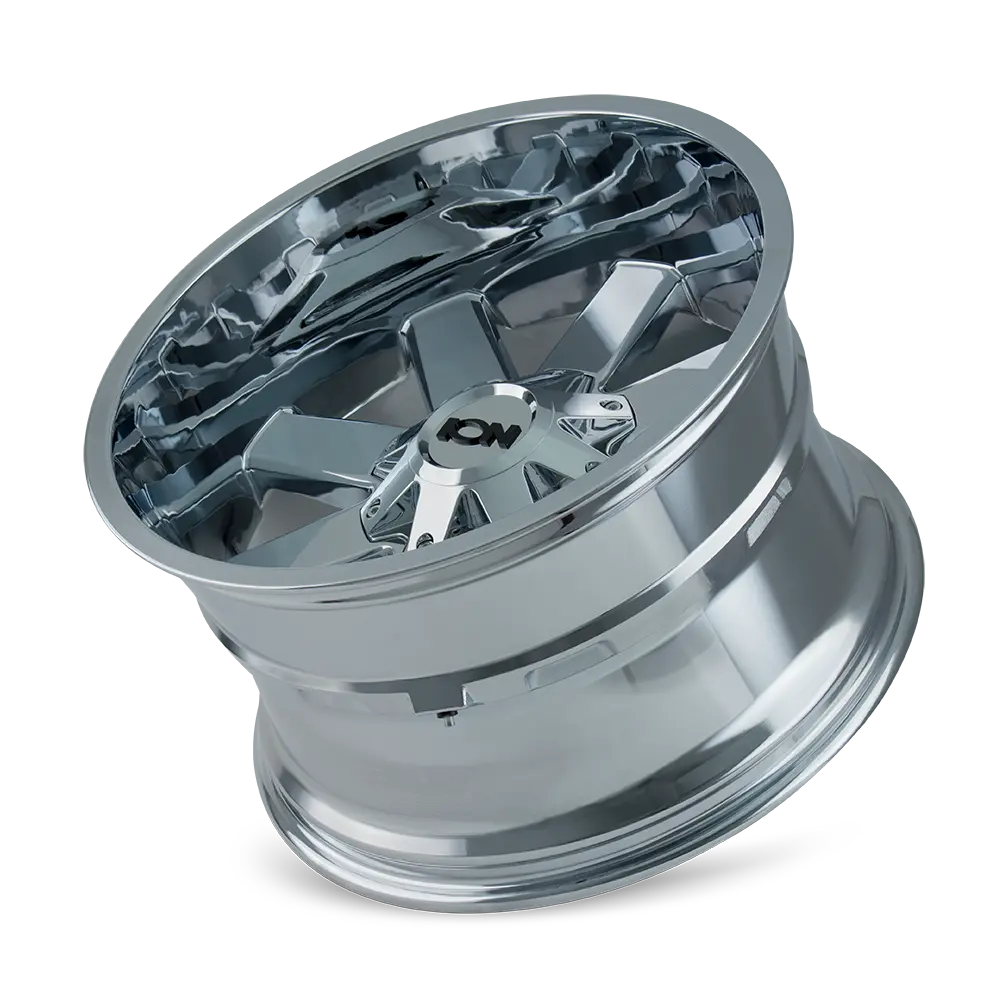 Ion Alloy 141 20X10 5X127 / 5X139.7 ET -19mm Chrome thumbnail 3