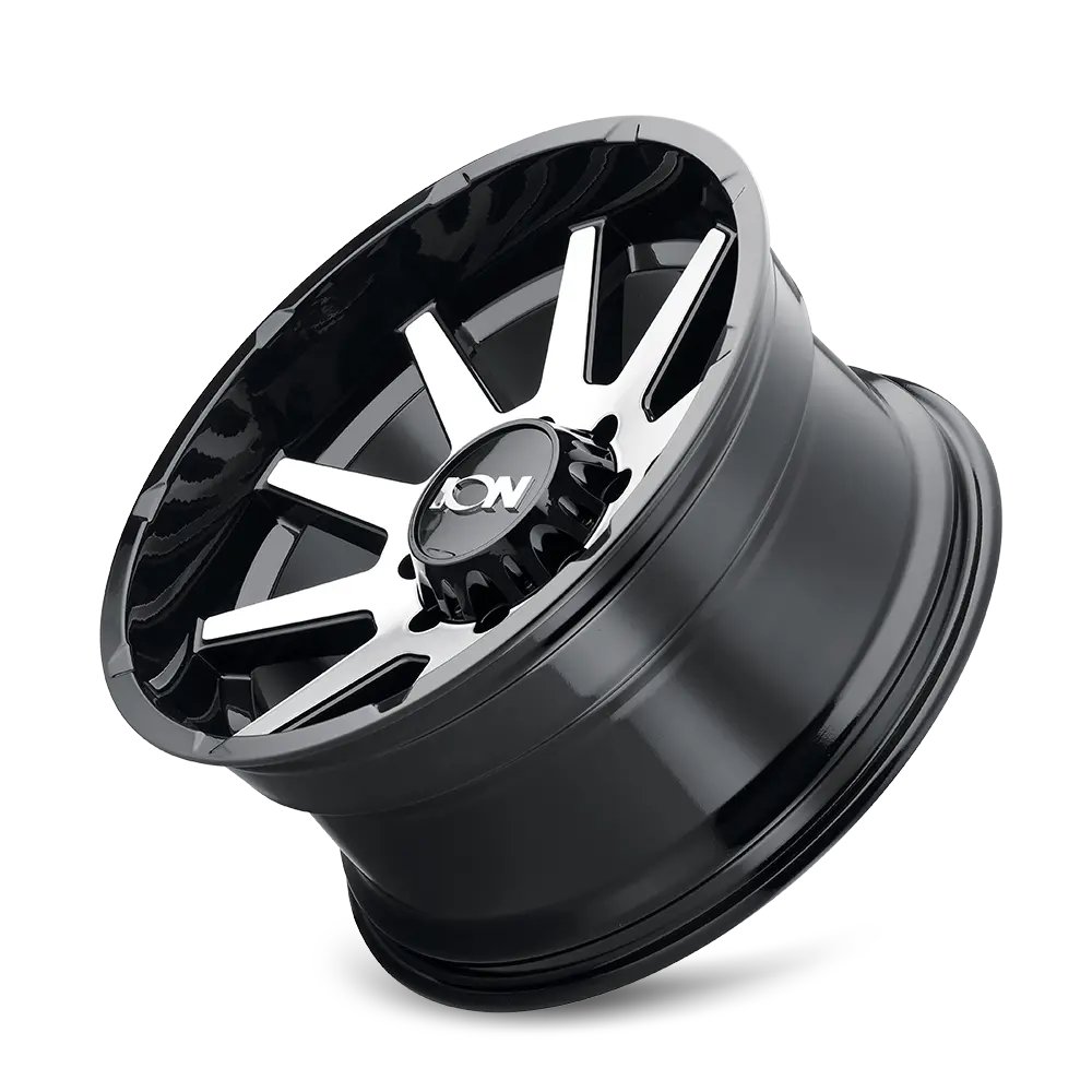 Ion Alloy 143 18X9 6X139.7 ET 18mm Gloss Black Machined thumbnail 3