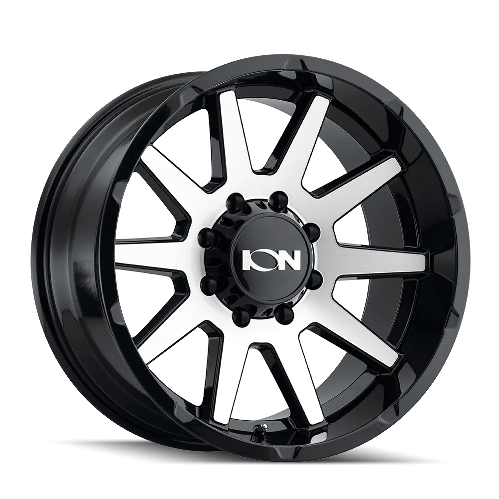 Ion Alloy 143 18X9 6X139.7 ET 18mm Gloss Black Machined