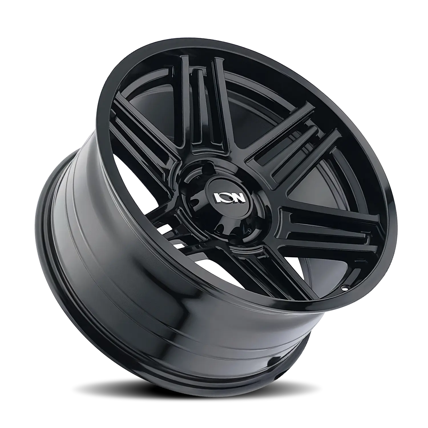Ion Alloy 147 20X9 6X139.7 ET 0mm Gloss Black miniature 2