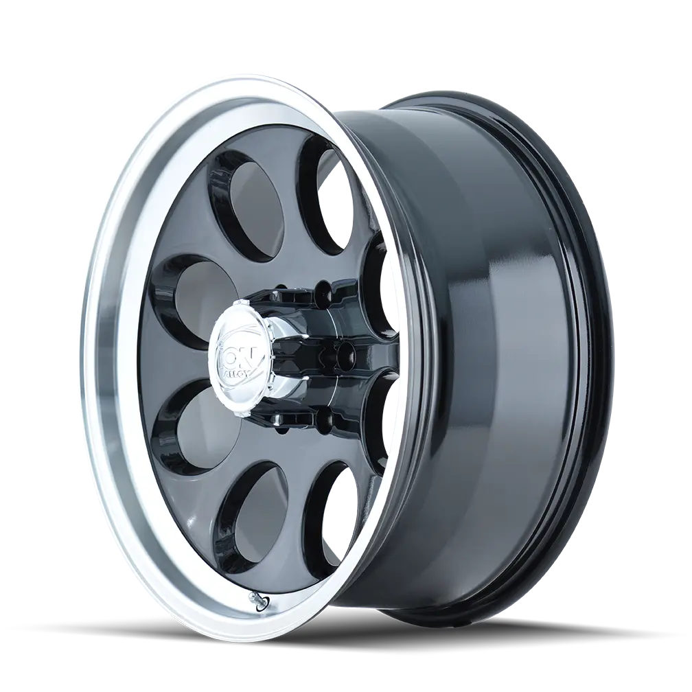 Ion Alloy 171 18X9 5X127 ET 0mm Gloss Black Machined thumbnail 2