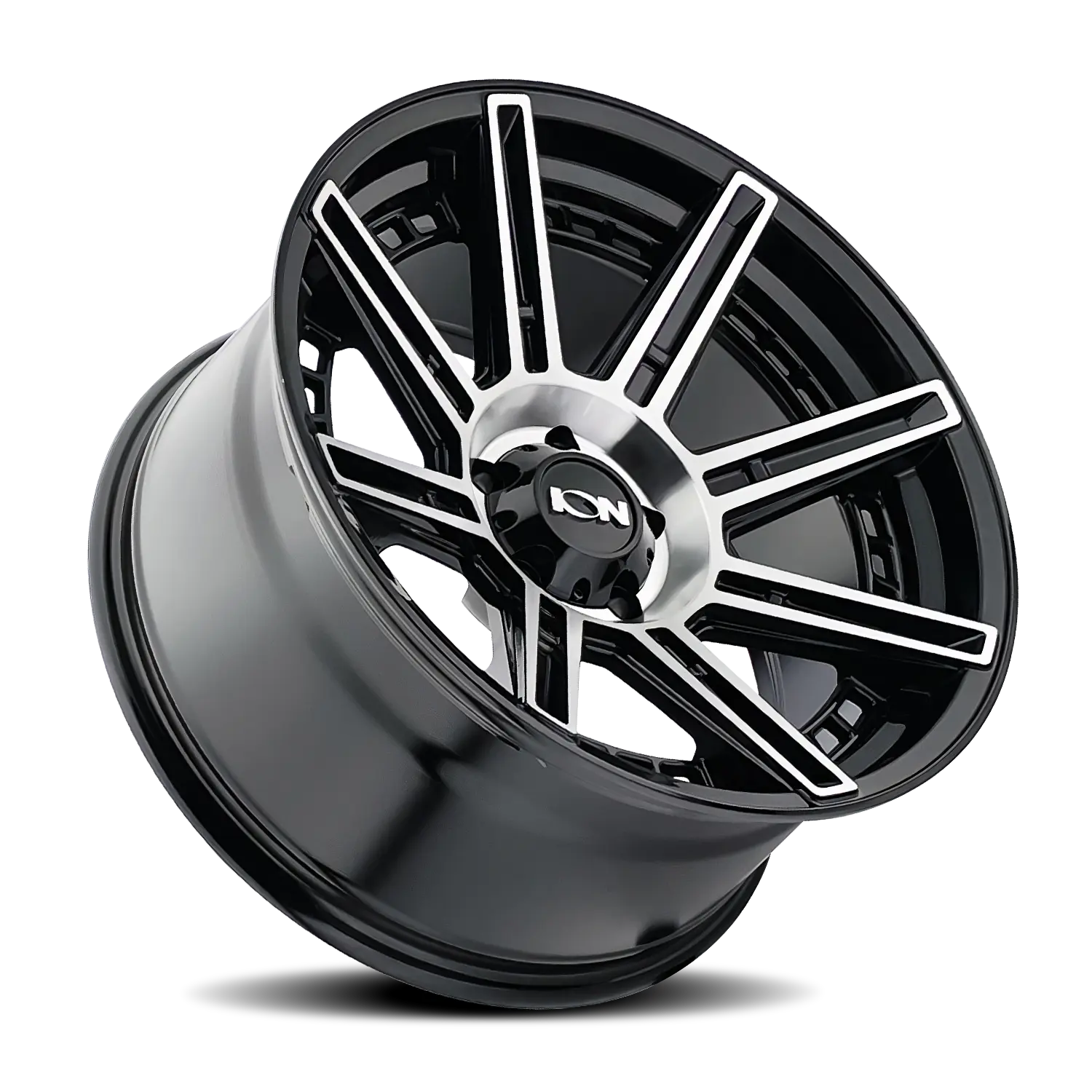 Ion Alloy 149 20X9 8X170 ET -12mm Gloss Black Machined thumbnail 3