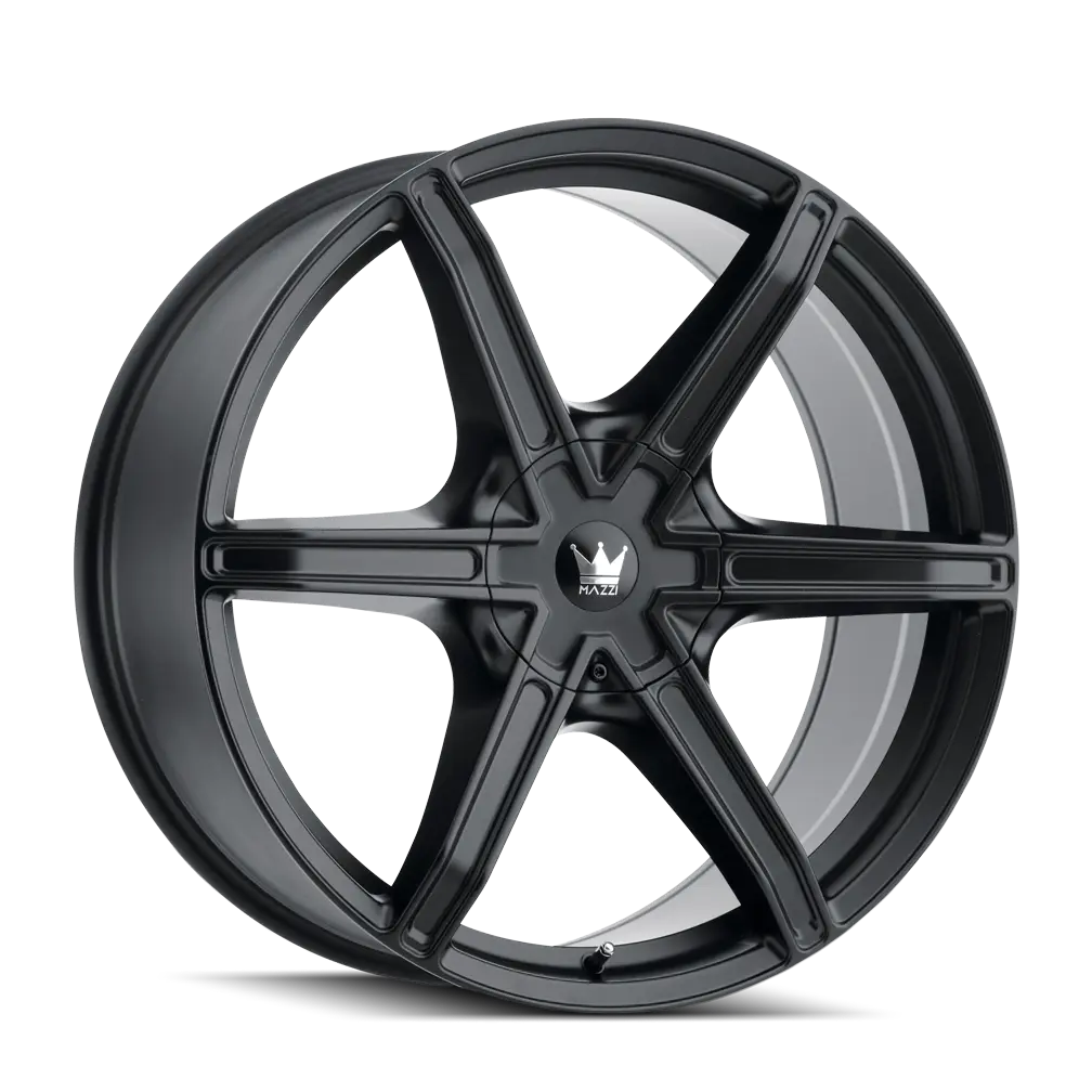 Mazzi Stilts 22X9.5 6X135 / 6X139.7 ET 30mm Matte Black