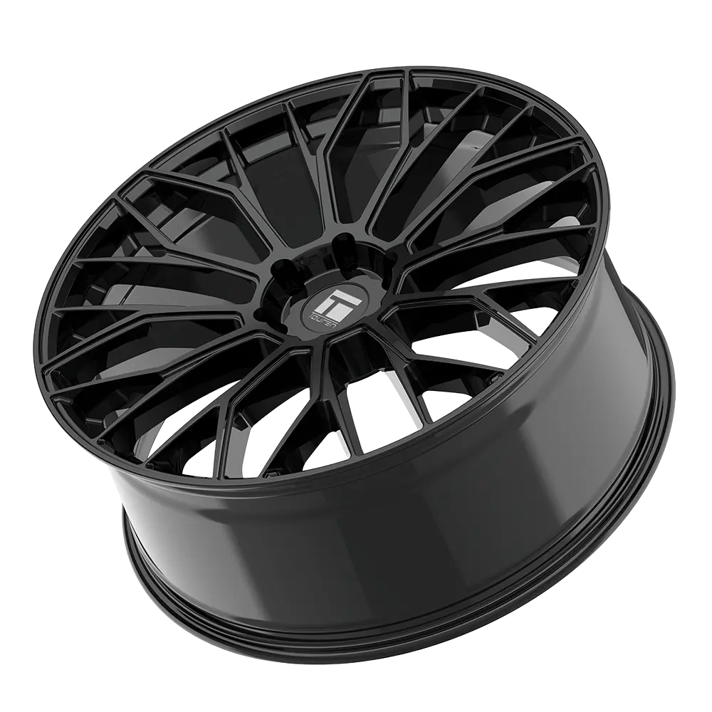 Touren TR08 20X9 6X120 ET 35mm Gloss Black miniature 2