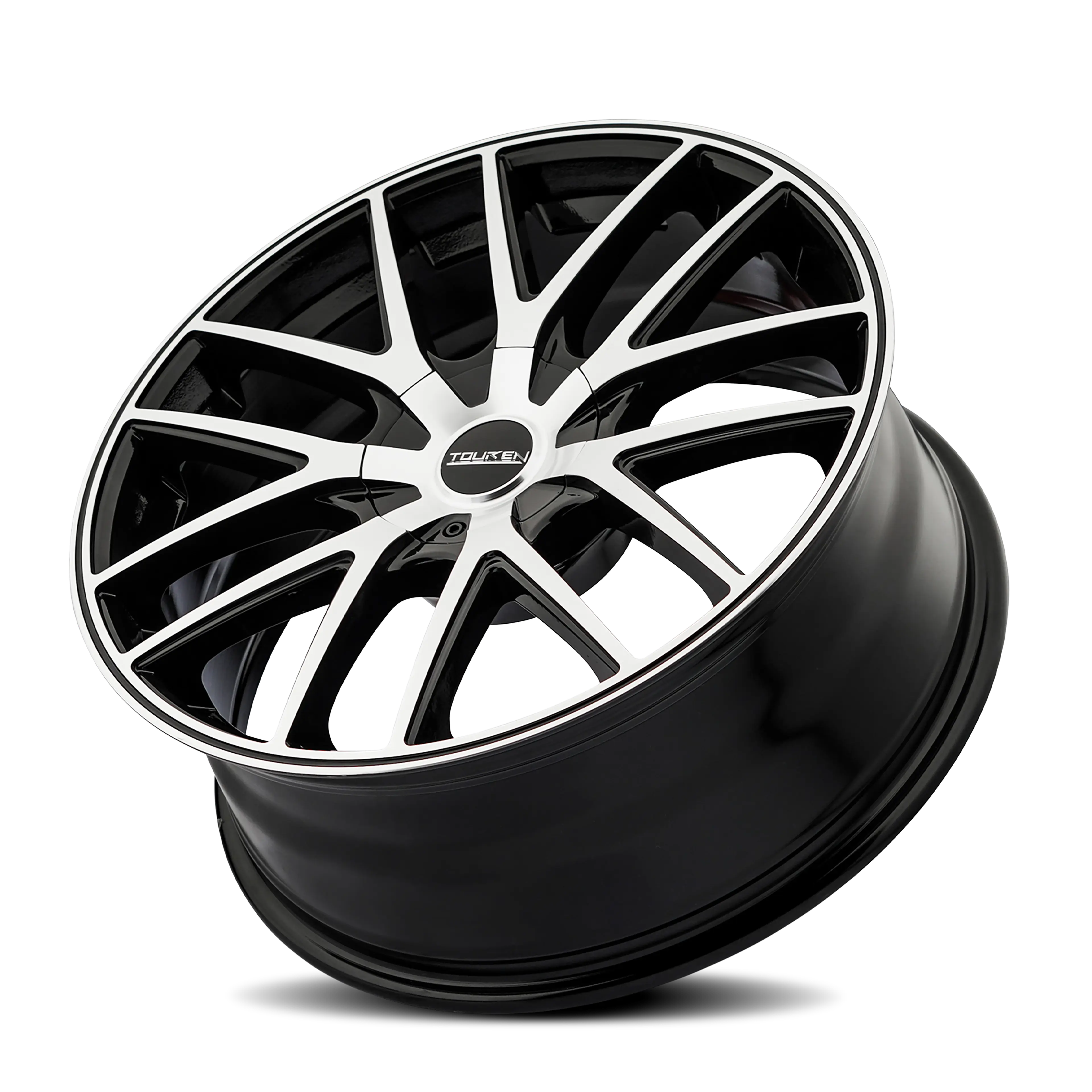 Touren TR60 16X7 5X110 / 5X115 ET 42mm Gloss Black Machined thumbnail 2