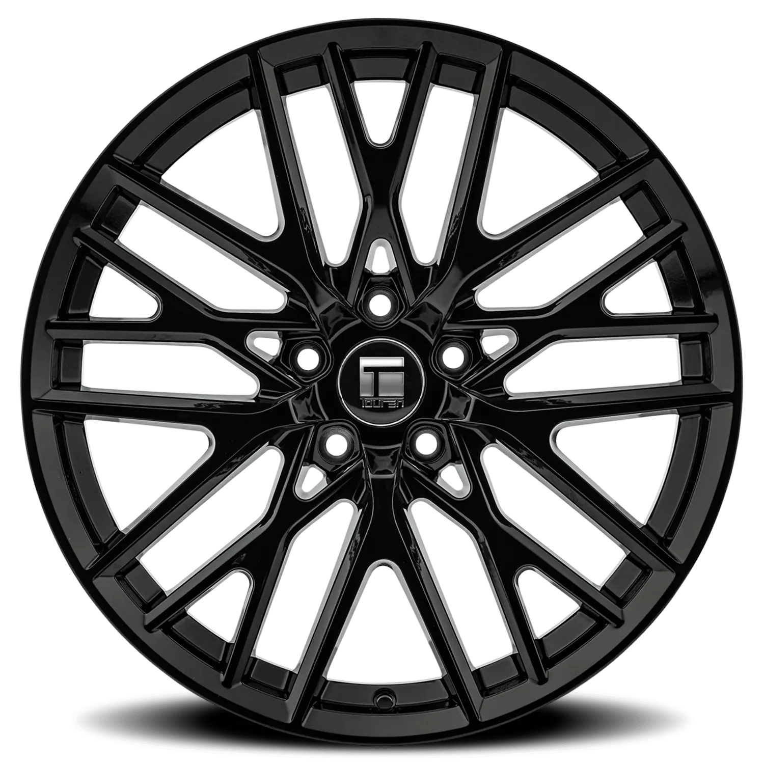 Touren TR91 20X9 6X120 ET 30mm Gloss Black thumbnail 3