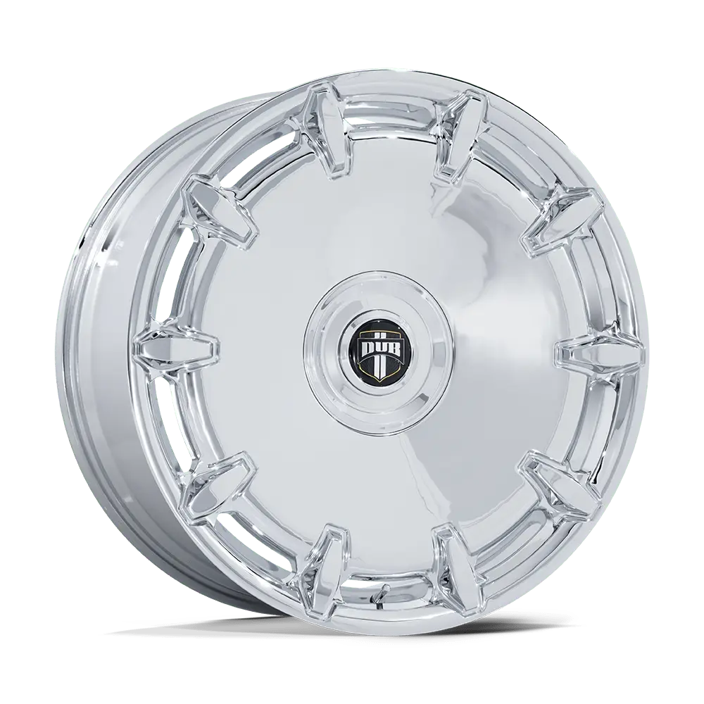 DUB DC271 Cheef 24X10 6X135 / 6X139.7 ET 30mm Chrome
