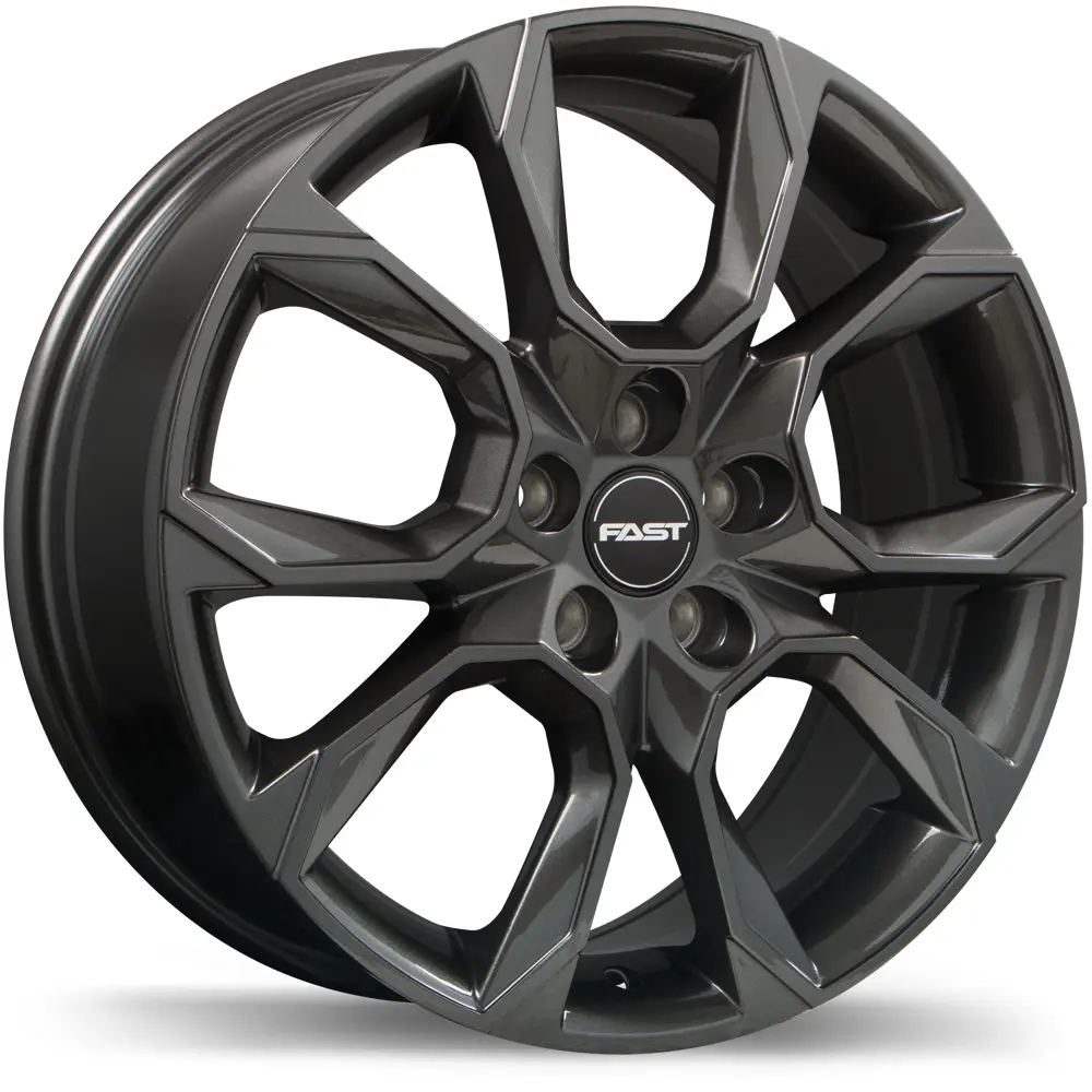 Fast Wheels Aventure 17X7 5X100 ET 49mm Gloss Gunmetal