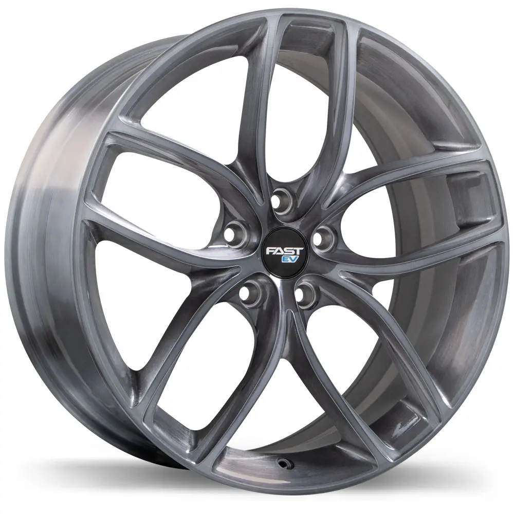 Fast Wheels EV04 20X9 5X114.3 35mm Brushed With Dark Tint - image principale du produit