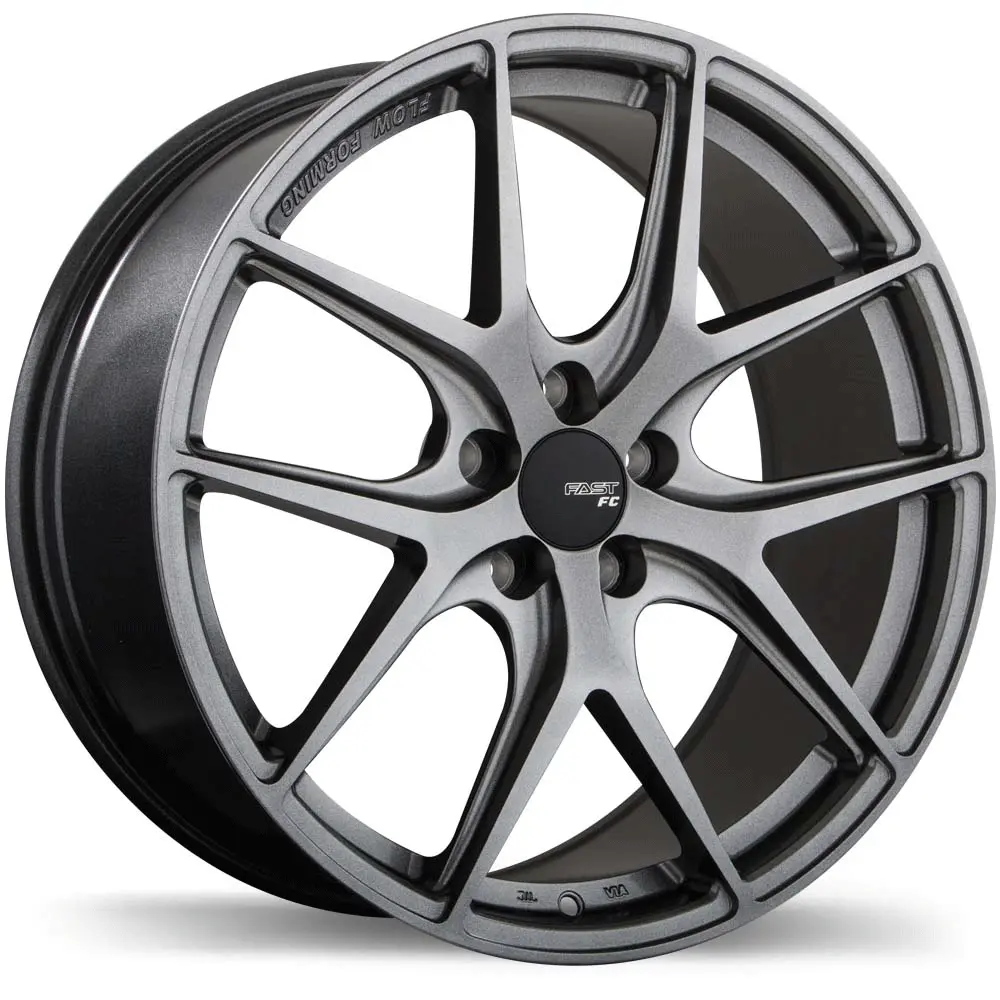 Fast Wheels FC04 17X8 5X108 ET 35mm Titanium