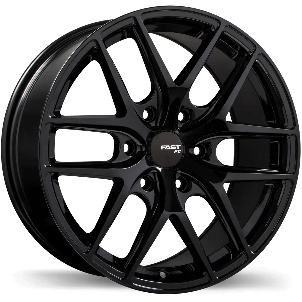Fast Wheels FC04X 18X8.5 6X139.7 20mm Metallic Black - image principale du produit